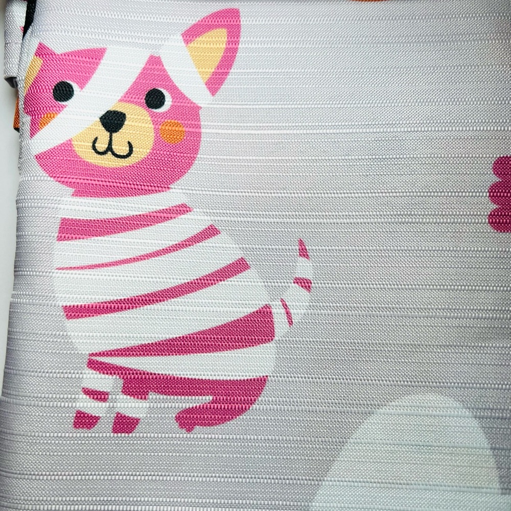 Halloween Cute Dogs in Costumes Fabric Shower Curtain with Hooks Pink Purple - Picture 13 of 15